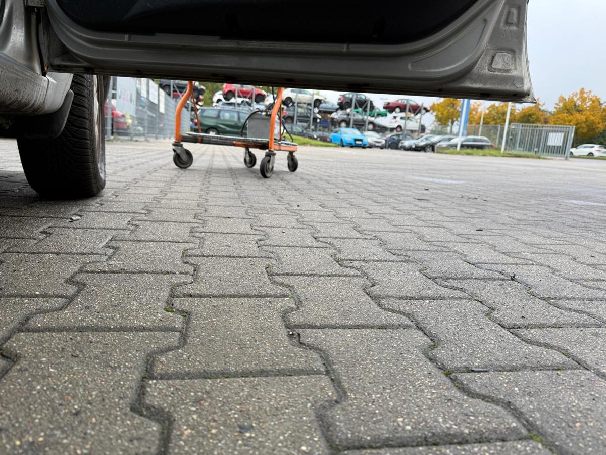 Lada Kalina 2 original Tür vorn rechts silber Rohbau BJ15